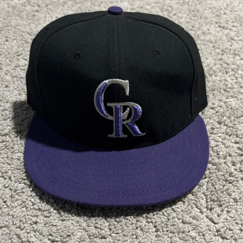 New Era Black Fitted 59FIFTY Cap (Size 7)